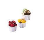carton de 1000 (20 sachets de 50) pots à glace en carton arc-en-ciel ø 75 mm 9 cl