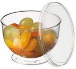 100 couvercles pour coupes en polystyrène dessert olympia ø 93 mm