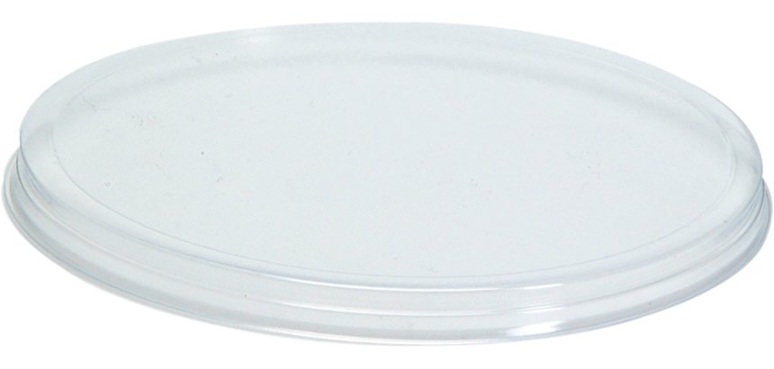 100 couvercles pour coupes en polystyrène dessert olympia ø 93 mm