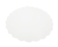 paquet de 250 ronds festonnés en carton blanc ø 290 mm