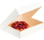 paquet de 25 boîtes à entremets en carton blanc h 90 mm 340x400 mm