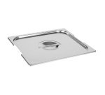 couvercle inox GN 2/3 pour trempeuse à Chocolat