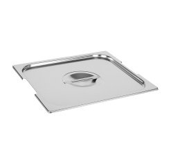 couvercle inox GN 2/3 pour trempeuse à Chocolat