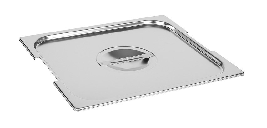couvercle inox GN 2/3 pour trempeuse à Chocolat