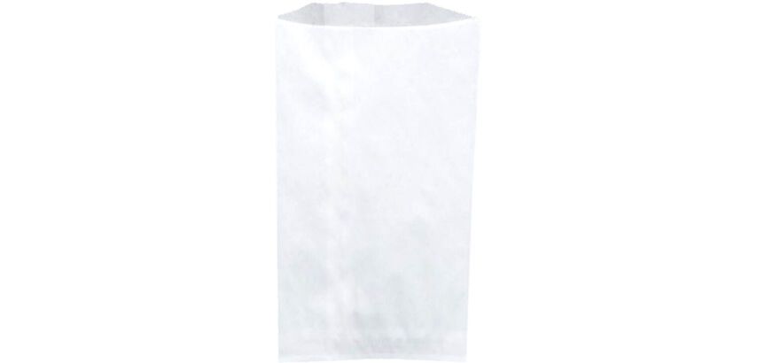 paquet de 1000 sachets à viennoiseries en papier blanc n° 4 140x270 mm