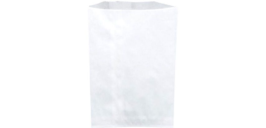 paquet de 1000 sachets à viennoiseries en papier blanc n° 1 120x170 mm