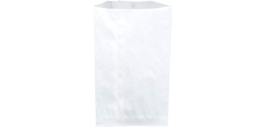 paquet de 1000 sachets à viennoiseries en papier blanc n° 3 140x210 mm