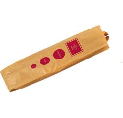 carton de 1000 sacs à pains / baguette en papier kraft 12x560 mm avec soufflets de 40 mm