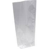 paquet de 100 sachets à confiseries neutres écornés en polypropylène 145x225 mm