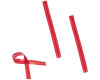 boîte de 2000 liens cello-twist armés d'un fil 90x 6 mm, rouges