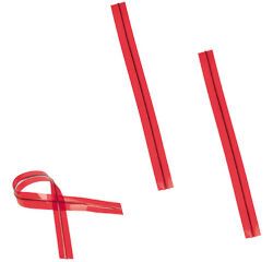 boîte de 2000 liens cello-twist armés d'un fil 90x 6 mm, rouges