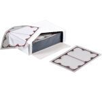 Paquet de 1000 feuillettes en PP imprimées 9x13 cm