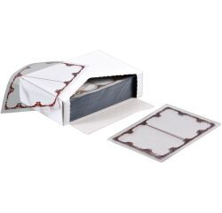 Paquet de 1000 feuillettes en PP imprimées 9x13 cm