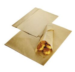 carton de 1890 feuilles (2 paquets de 945) de papier d'emballage ingraissable kraft 400x300 mm