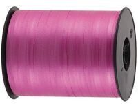 bobine de 500m de bolduc uni en polypropylène 7  mm, rose cyclamen