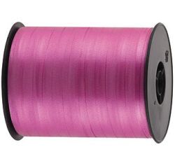 bobine de 500m de bolduc uni en polypropylène 7  mm, rose cyclamen