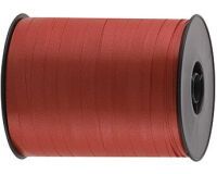 bobine de 500m de bolduc uni en polypropylène 7  mm, rouge