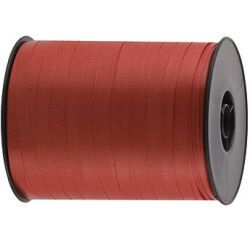 bobine de 500m de bolduc uni en polypropylène 7  mm, rouge