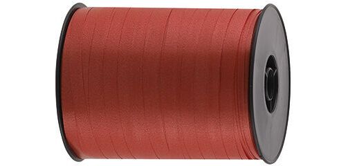 bobine de 500m de bolduc uni en polypropylène 7  mm, rouge