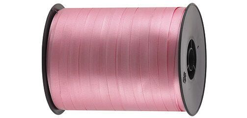 bobine de 500m de bolduc uni en polypropylène 7  mm, rose