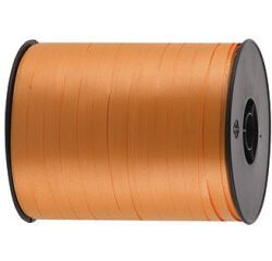 bobine de 500m de bolduc uni en polypropylène 7  mm, orange