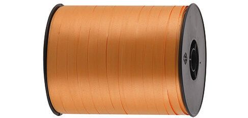 bobine de 500m de bolduc uni en polypropylène 7  mm, orange