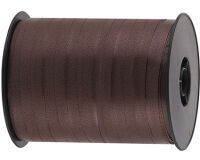 bobine de 500m de bolduc uni en polypropylène 7  mm, marron