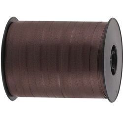bobine de 500m de bolduc uni en polypropylène 7  mm, marron