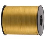 bobine de 500m de bolduc uni en polypropylène 7  mm, or