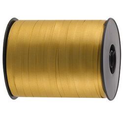 bobine de 500m de bolduc uni en polypropylène 7  mm, or
