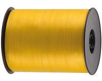 bobine de 500m de bolduc uni en polypropylène 7  mm, jaune