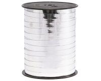 bobine de 250m de bolduc miroir uni en polypropylène 7  mm, argent