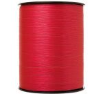 bobine de 250m de bolduc mat uni en polypropylène 10  mm, rouge framboise