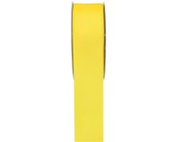 bobine de 25m de ruban laitonné uni 25 mm, jaune