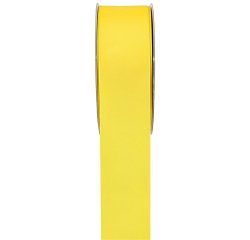 bobine de 25m de ruban laitonné uni 25 mm, jaune