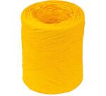bobine de 200m de raphia polypropylène 15 mm, jaune d'oeuf