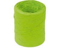 bobine de 200m de raphia polypropylène 15 mm, vert anis