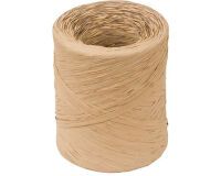 bobine de 200m de raphia polypropylène 15 mm, beige