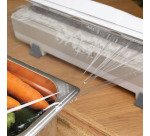 rouleau de film étirable recyclable en PE sans pvc de 300 m largeur 30 cm, vendu par 4