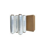 rouleau de film étirable recyclable en PE sans pvc de 300 m largeur 30 cm, vendu par 4