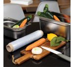 rouleau de film étirable recyclable en PE sans pvc de 300 m largeur 45 cm, vendu par 4
