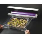 sabre distributeur de film étirable, aluminium et papier de cuisson - 43,6 x 21,2 x 14 cm
