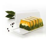 terrine rectangulaire avec couvercle 24,2 x 11,4 cm