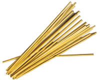 sachet de 200 bâtonnets en bambou pour barbe à papa 28 cm section 4x4 mm