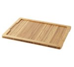 Basalt support bambou 37,5 x 28 cm pour assiette à steak