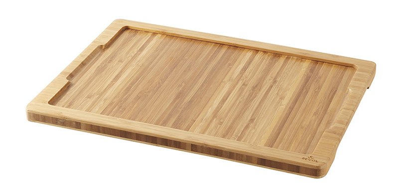 Basalt support bambou 37,5 x 28 cm pour assiette à steak