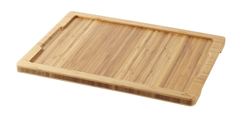 Basalt support bambou 37,5 x 28 cm pour assiette à steak