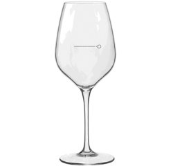 Tre Sensi medium verre à vin 43,5 cl jaugé à 15 cl