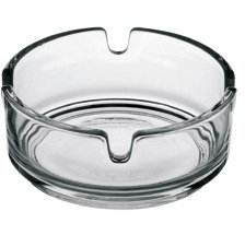 lot de 12 cendriers empilables en verre ø 8,5 cm