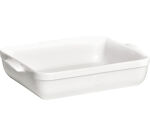 plat à lasagne blanc craie 5 litres 43,5 x 28,5 cm